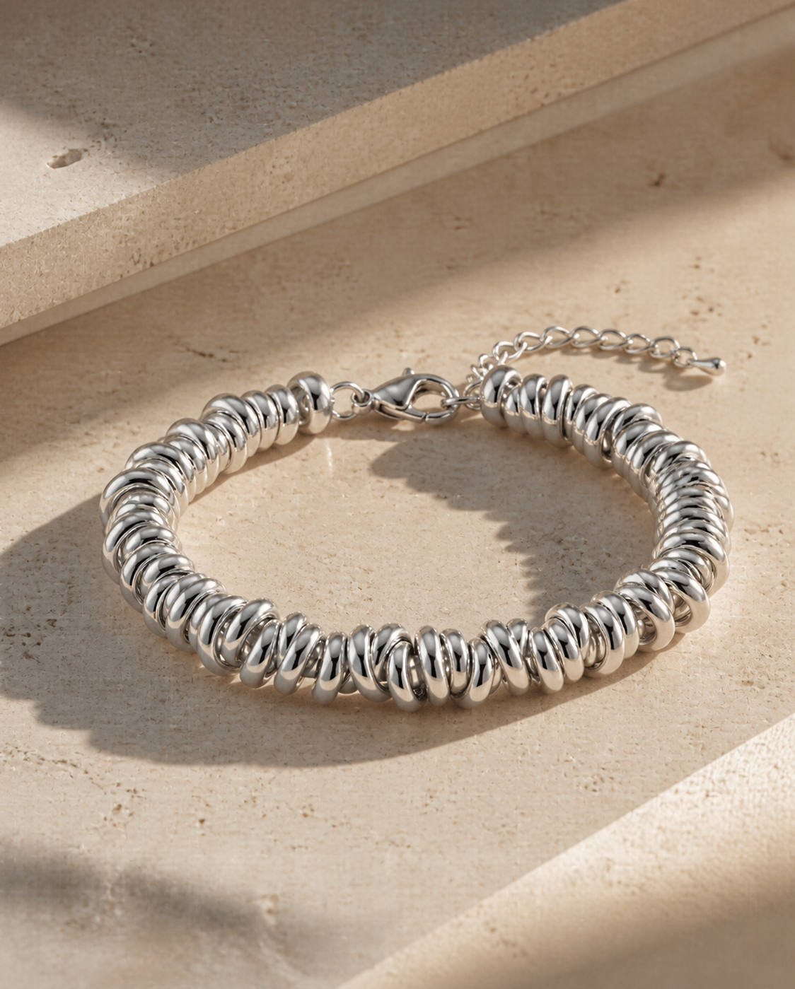 Selene Beaded Bracelet detail view