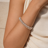Model wearing Selene Beaded Bracelet