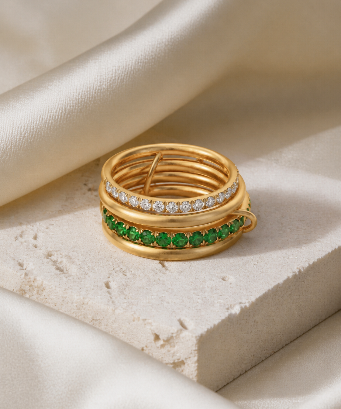 Solara Sculpted Ring product view
