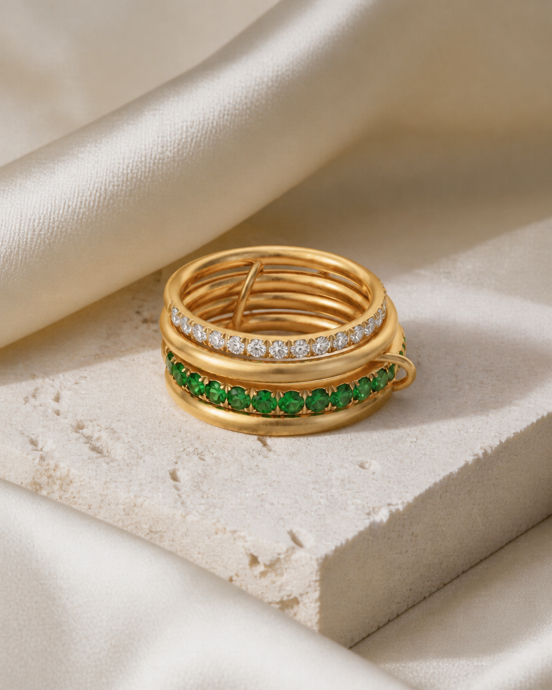 Solara Sculpted Ring product view