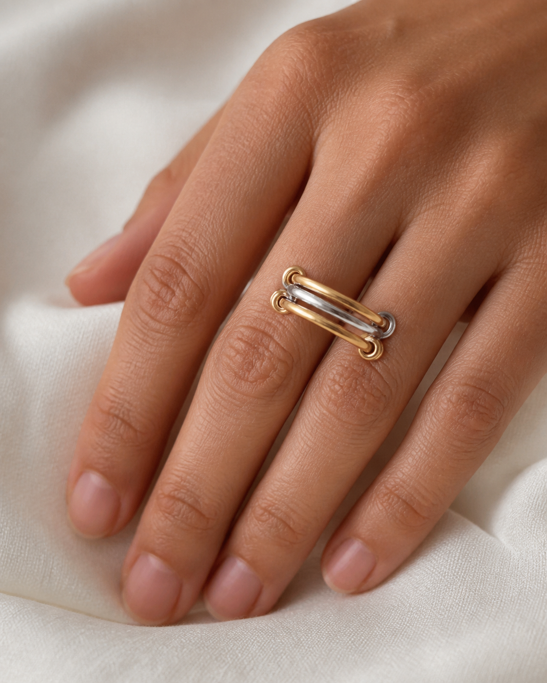 Prisma Colour Ring worn detail