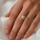 Prisma Colour Ring worn detail