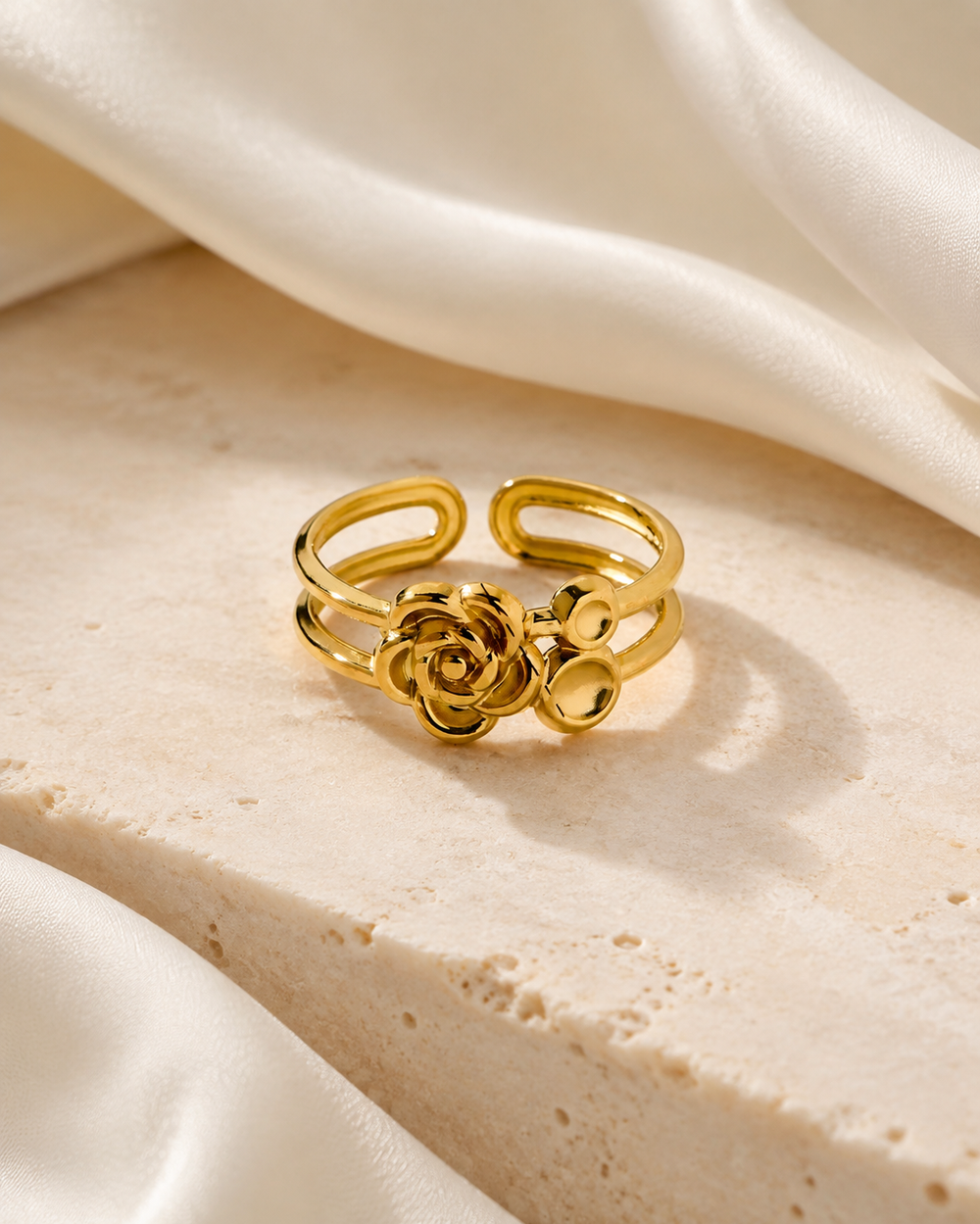 Lior Gold-Plated Steel Ring jewelry product view