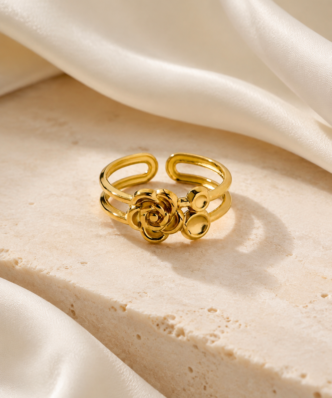Lior Gold-Plated Steel Ring jewelry product view