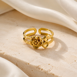 Lior Gold-Plated Steel Ring jewelry product view