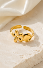 Liora Adjustable Gold Ring jewelry product view