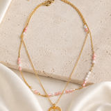 Liora Pearl Heart Necklace — Style Selection close detail