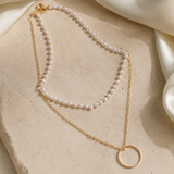 Liora Pearl Heart Necklace — Edition 1 jewelry product view
