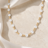 Liora Pearl Heart Necklace — No. 3 jewelry product view