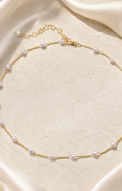 Liora Pearl Heart Necklace — No. 60 jewelry product view