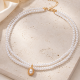 Liora Pearl Heart Necklace — Edition 6 close detail