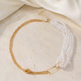 Liora Pearl Heart Necklace — Edition 10 jewelry product view