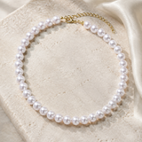Liora Pearl Heart Necklace — No. 34 jewelry product view