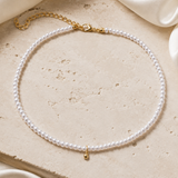 Liora Pearl Heart Necklace — Edition 11 close detail