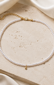 Liora Pearl Heart Necklace — Edition 11 close detail