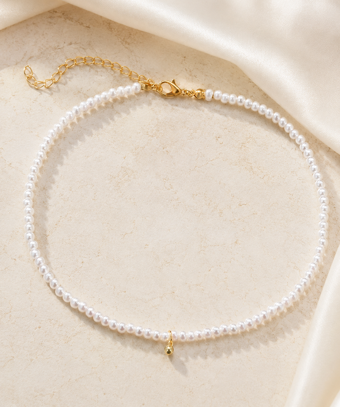 Liora Pearl Heart Necklace — Edition 11 jewelry product view