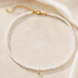 Liora Pearl Heart Necklace — Edition 11 jewelry product view