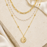 Liora Pearl Heart Necklace — Edition 12 jewelry product view
