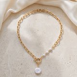 Liora Pearl Heart Necklace — Edition 19 jewelry product view