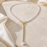 Liora Pearl Heart Necklace — Edition 21 jewelry product view