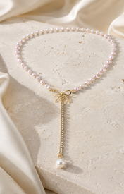 Liora Pearl Heart Necklace — Edition 21 jewelry product view