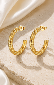 Fleur Gypsophila Stud Earrings jewelry product view