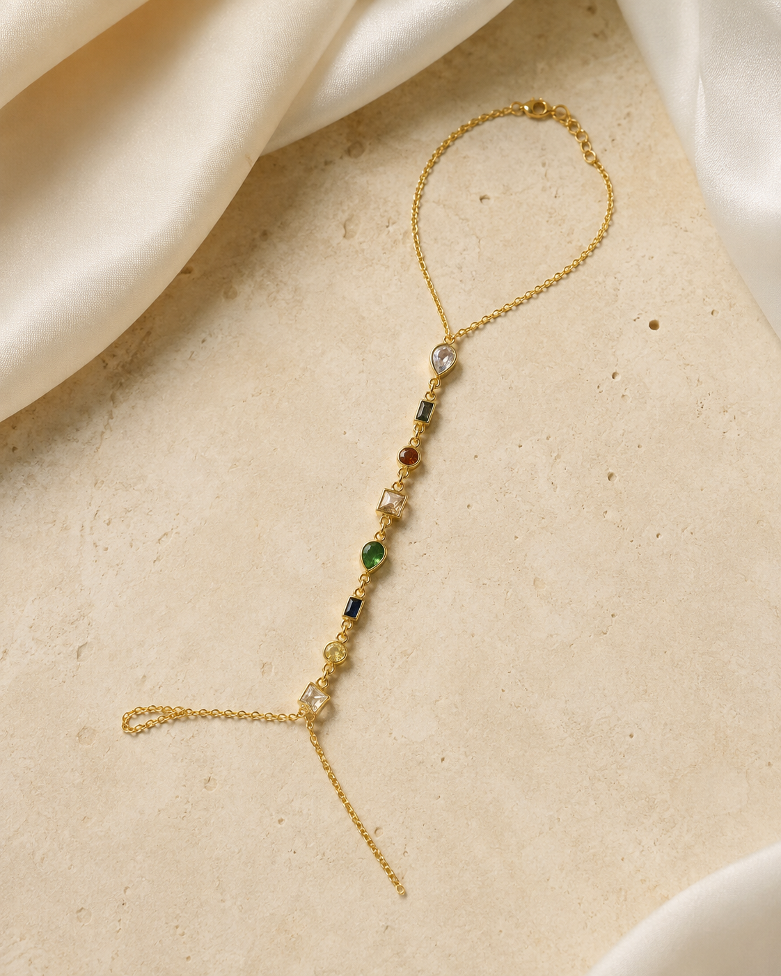 Marisol Tassel Chain Bracelet jewelry product view