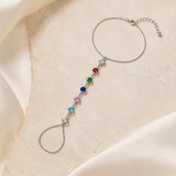 Wren Tassel Chain Bracelet jewelry product view