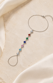 Wren Tassel Chain Bracelet jewelry product view