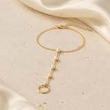 Odette Tassel Chain Bracelet jewelry product view