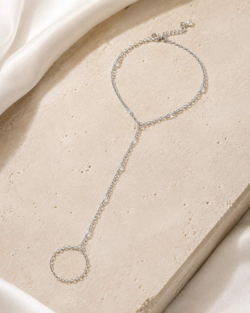 Marlowe Tassel Chain Bracelet jewelry product view