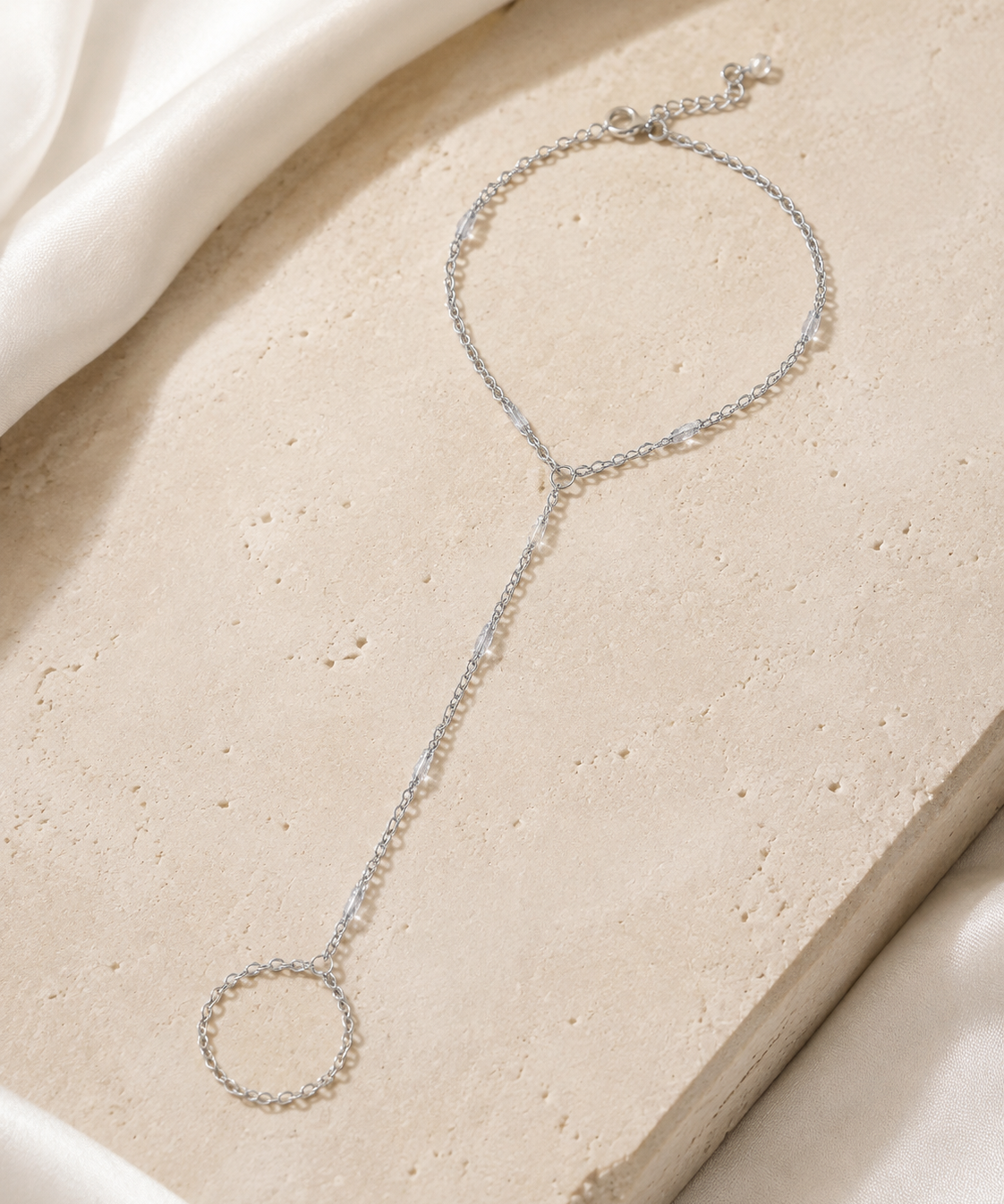Marlowe Tassel Chain Bracelet jewelry product view