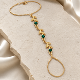 Isolde Tassel Chain Bracelet close detail