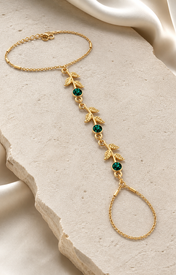 Isolde Tassel Chain Bracelet close detail