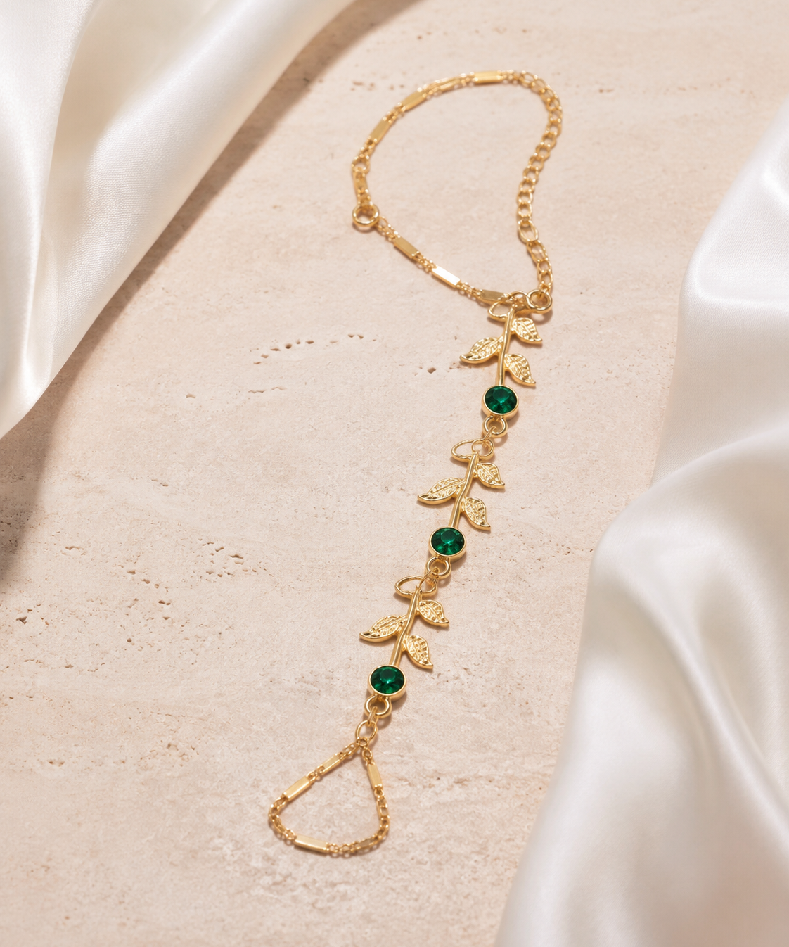 Isolde Tassel Chain Bracelet jewelry product view