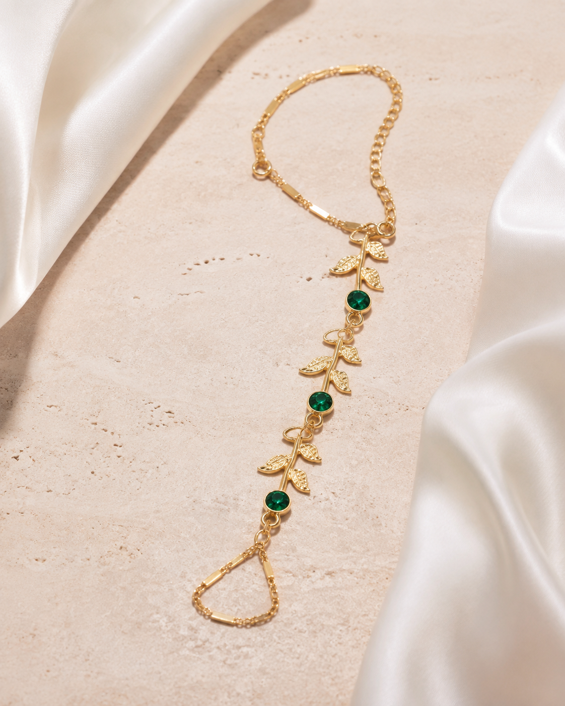 Isolde Tassel Chain Bracelet jewelry product view