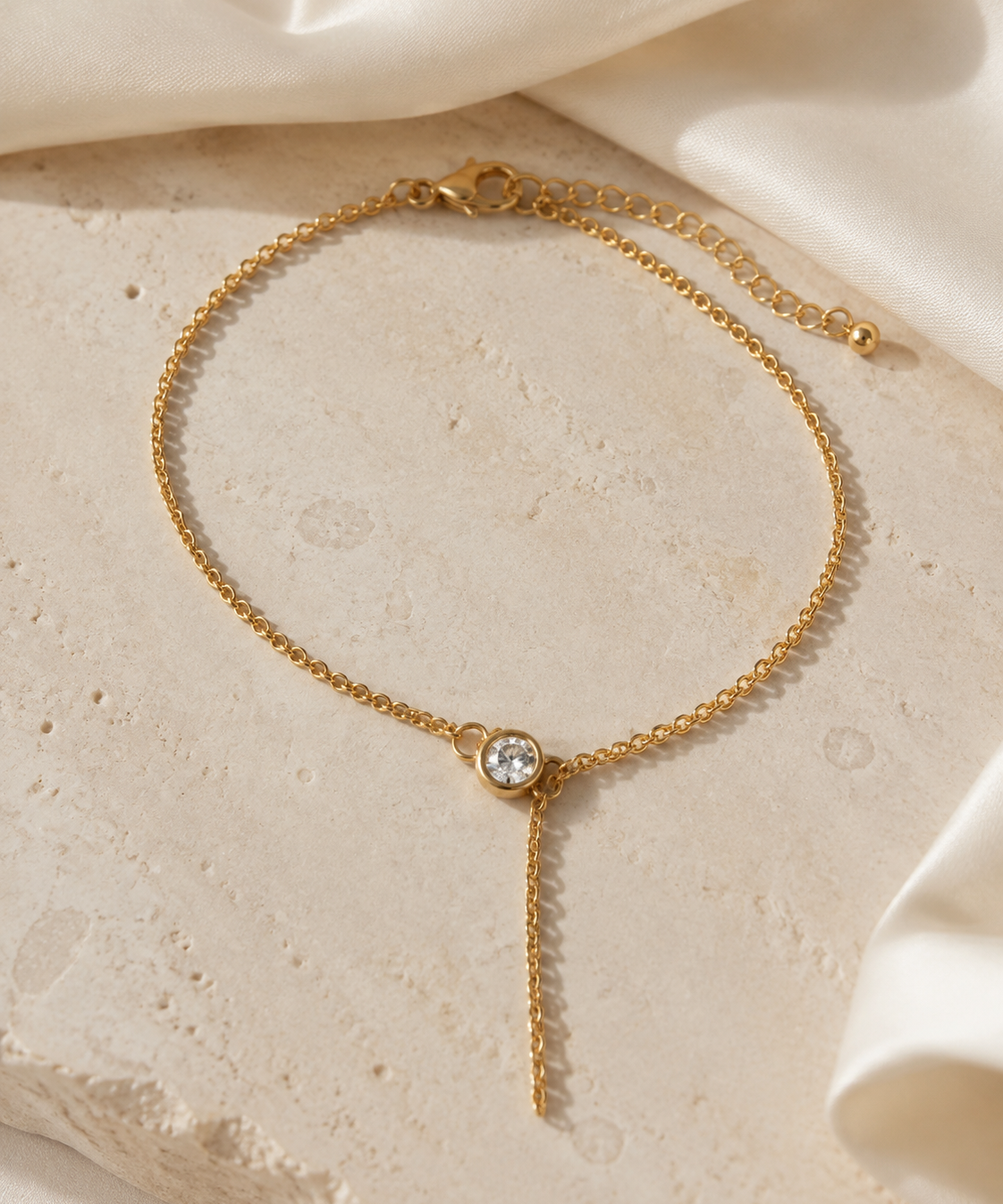 Briar Tassel Chain Bracelet jewelry product view